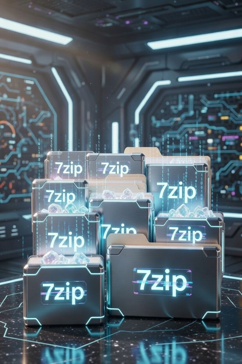 .7z File Compression Command Reference (7z is not ZIP!)