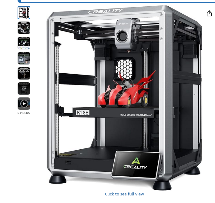 Honest Deep Review: The Creality K1 SE 3D Core Align Printer ($249).