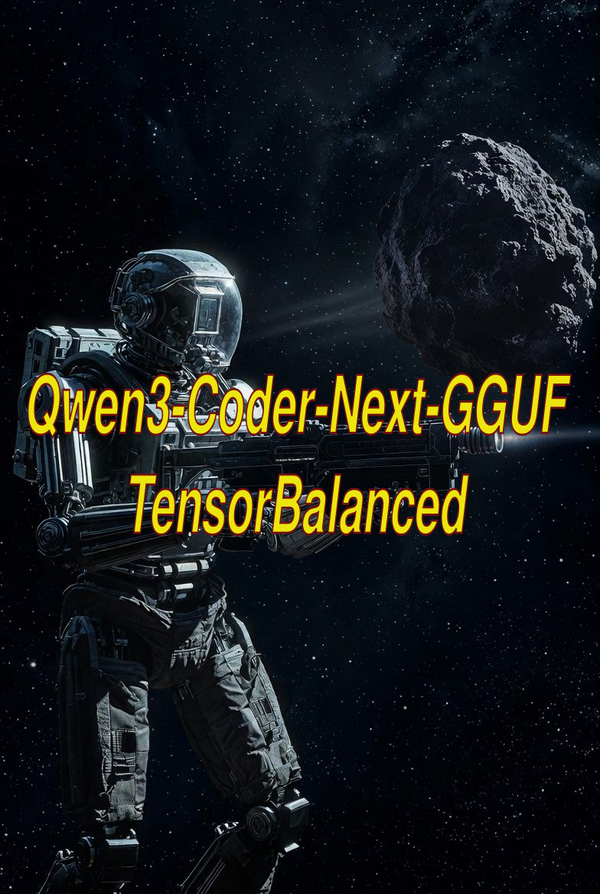 Qwen3-Coder-Next-UD-Q4-K_XL.gguf on a Ryzen 9/4080ti. Run a 48GB SOTA Tensor-Balanced on a $2K set of House Parts.